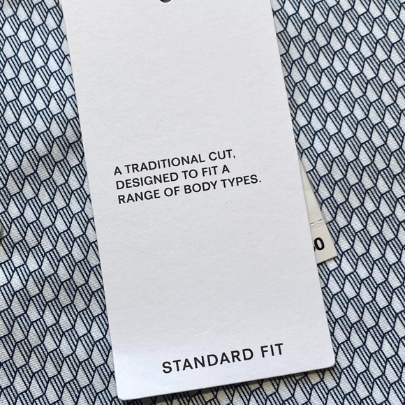 NEW Big & Tall Perry Ellis Long Sleeve Button Front Shirt OekoTEX Cotton White - Picture 8 of 11